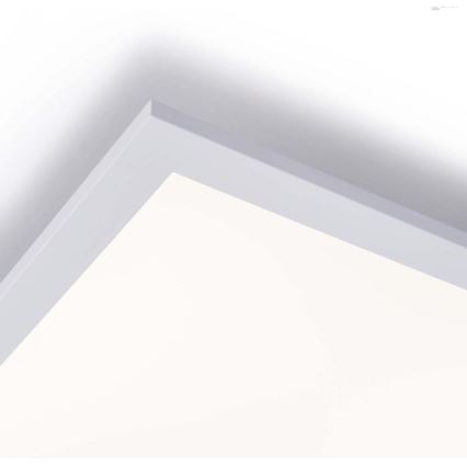 Leuchten Direkt 14757-21- Panneau monté en surface à intensité variable FLAT LED/36W/230V 2700-5000K argenté+ Télécommande