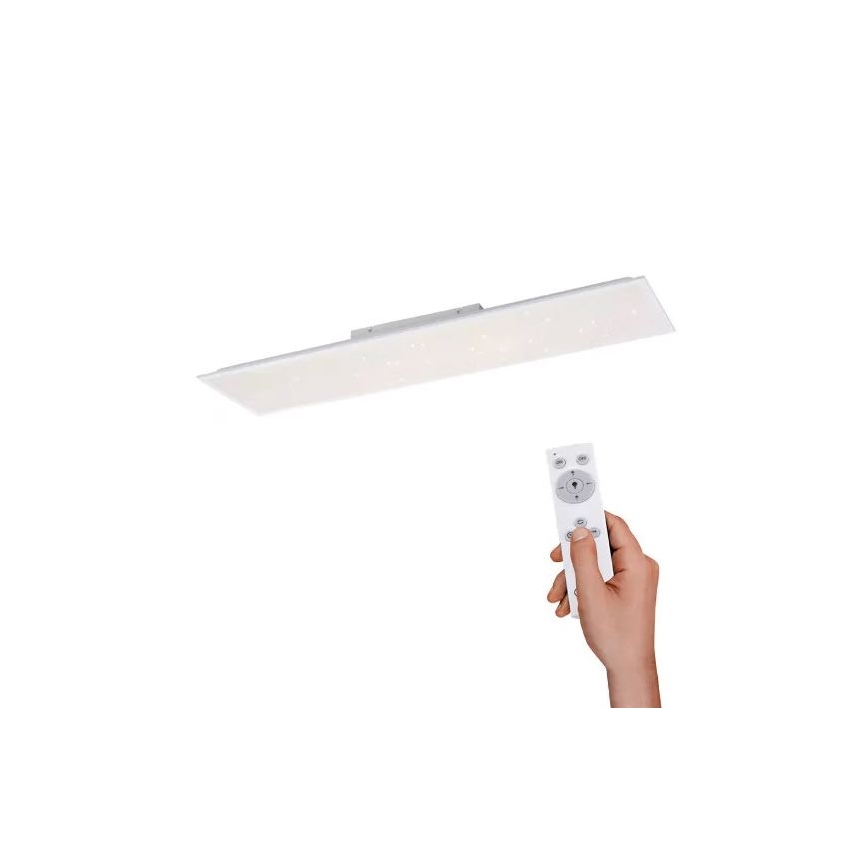 Leuchten Direkt 14762-16 - LED dimbaar armatuur STARRYFLAT LED/36W/230V + afstandsbediening