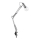 Leuchten Direkt 14773-55 - Lampe de table avec pince TURN ME 1xE27/60W/230V chrome mat