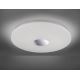 Leuchten Direkt 14822-17 - Plafonnier salle de bain avec un détecteur LAVINIA LED/40W/230V IP44
