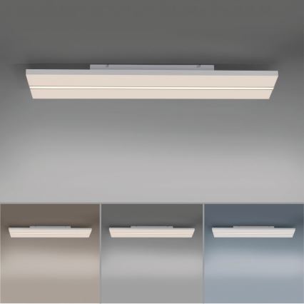 Leuchten Direkt 14854-16- Plafonnier à intensité variable EDGING LED/30W/230V 2700-5000K + Télécommande