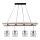 Leuchten Direkt 15036-18 - Hanglamp aan een koord EDGAR 4xE27/60W/230V eucalyptus