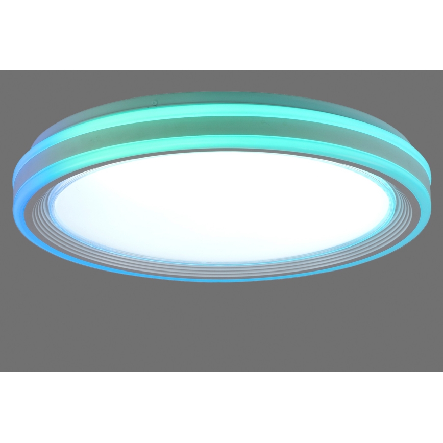 Leuchten Direkt 15154-16- Dimbare LED RGB Plafond Lamp EDGING 39W/230V