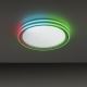 Leuchten Direkt 15154-16- Plafonnier à intensité variable LED RGB EDGING 39W/230V + télécommande