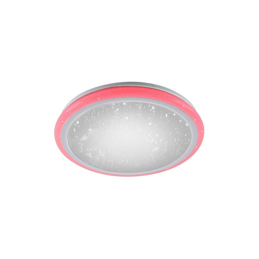 Leuchten Direkt 15220-16 - Dimbare LED RGB Plafond Lamp LUISA LED/28W/230V + afstandsbediening