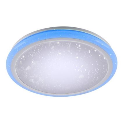 Leuchten Direkt 15220-16 - Dimbare LED RGB Plafond Lamp LUISA LED/28W/230V + afstandsbediening