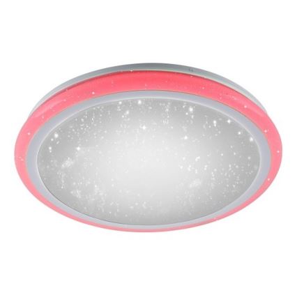 Leuchten Direkt 15220-16 - Luminaire à intensité variable RGB LUISA LED/28W/230V + Télécommande