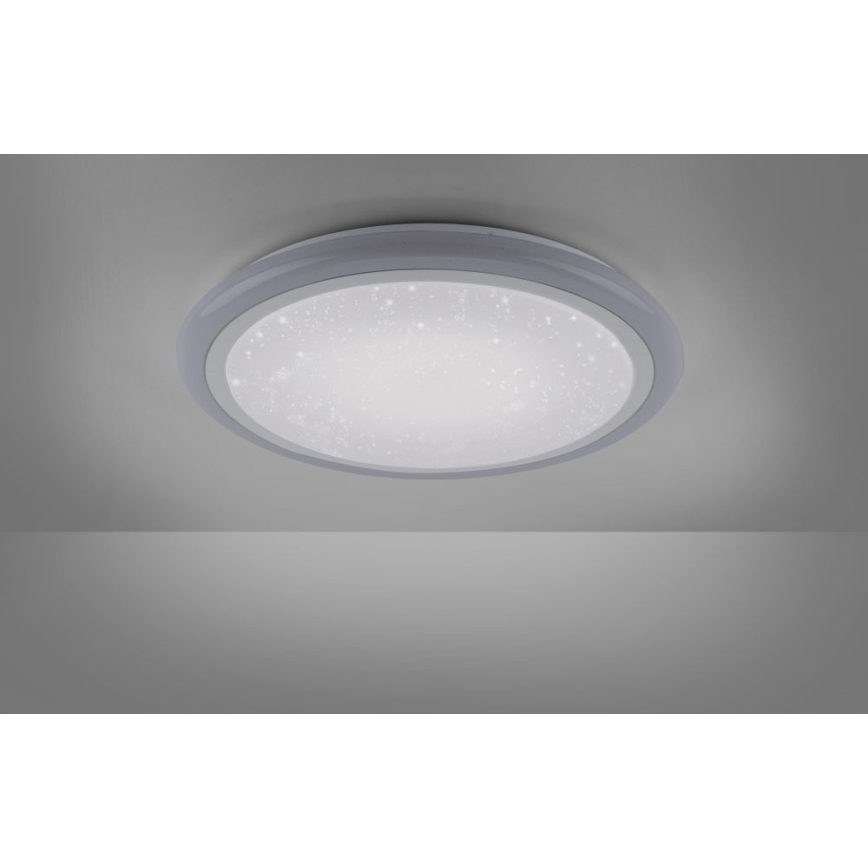 Leuchten Direkt 15230-16 - Dimbare LED RGB Plafond Lamp LUISA LED/42W/230V 3000-6400K + afstandsbediening