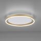 Leuchten Direkt 15391-60 - LED dimbare plafondlamp RITUS LED/20W/230V messing
