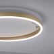 Leuchten Direkt 15391-60 - LED dimbare plafondlamp RITUS LED/20W/230V messing