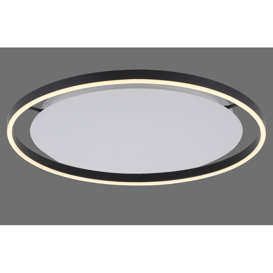 Leuchten Direkt 15392-13 - dimbare LED-plafondlamp RITUS LED/28W/230V zwart