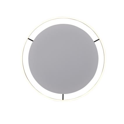Leuchten Direkt 15392-13 - dimbare LED-plafondlamp RITUS LED/28W/230V zwart