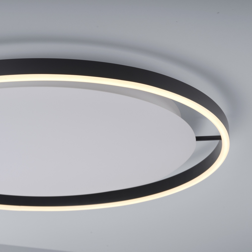 Leuchten Direkt 15392-13 - Plafonnier LED dimmable RITUS LED/28W/230V noir