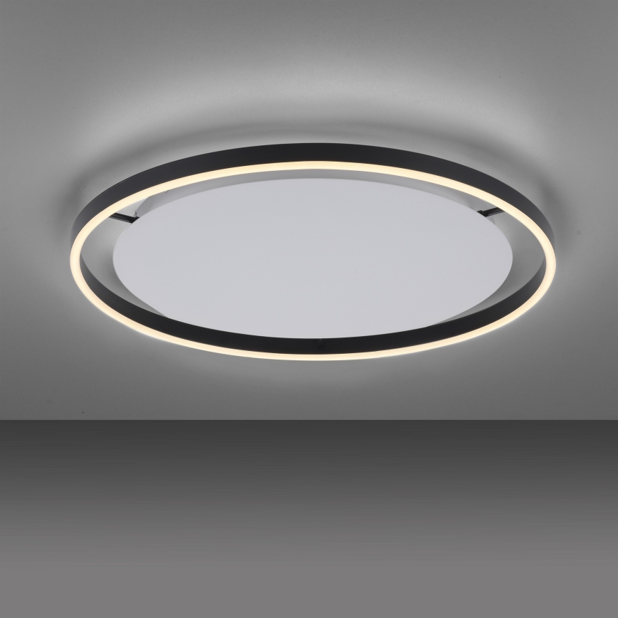 Leuchten Direkt 15392-13 - Plafonnier LED dimmable RITUS LED/28W/230V noir