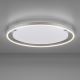 Leuchten Direkt 15392-95 - Dimbare LED Plafond Lamp RITUS LED/30W/230V chroom
