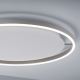 Leuchten Direkt 15392-95 - Dimbare LED Plafond Lamp RITUS LED/30W/230V chroom