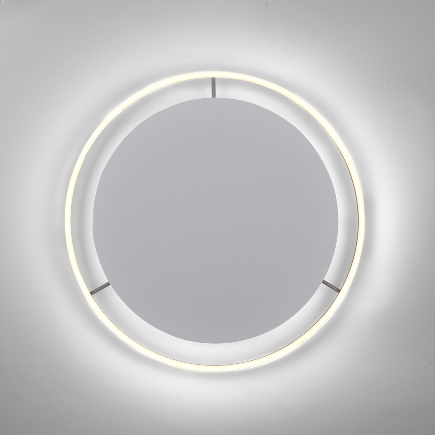 Leuchten Direkt 15392-95 - Dimbare LED Plafondlamp RITUS LED/30W/230V mat chroom