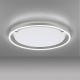 Leuchten Direkt 15392-95 - Plafonnier LED à intensité variable RITUS 30W/230V chrome