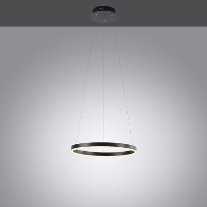 Leuchten Direkt 15393-13- Dimbare LED Hanglamp aan een koord RITUS LED/20W/230V zwart