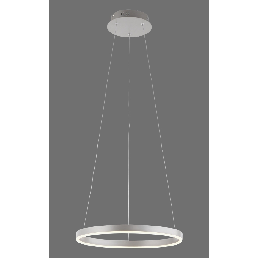 Leuchten Direkt 15393-95 - Dimbare LED hanglamp aan een koord RITUS LED/20W/230V mat chroom