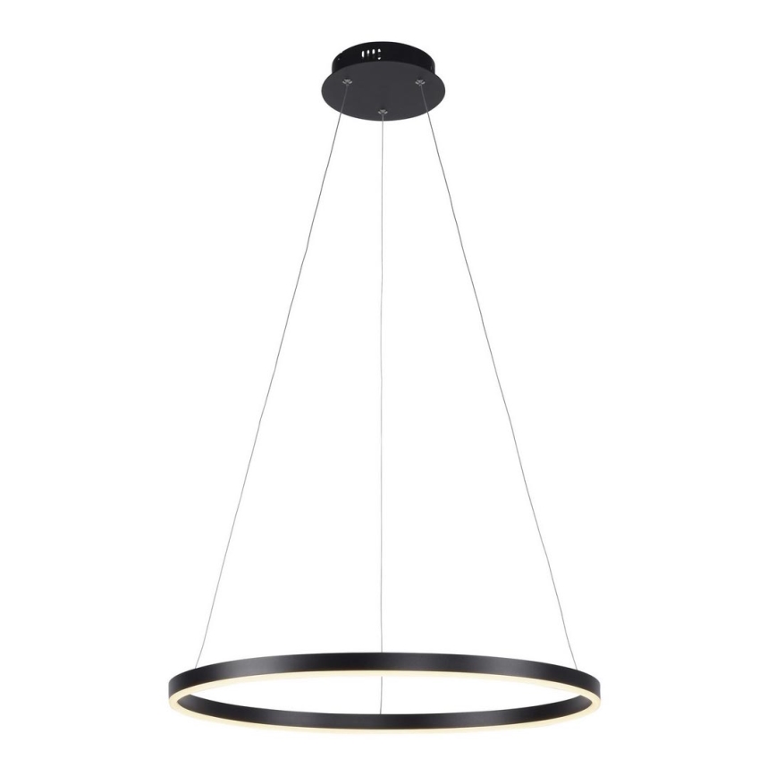 Leuchten Direkt 15394-13- Dimbare LED Hanglamp aan een koord RITUS LED/30W/230V zwart