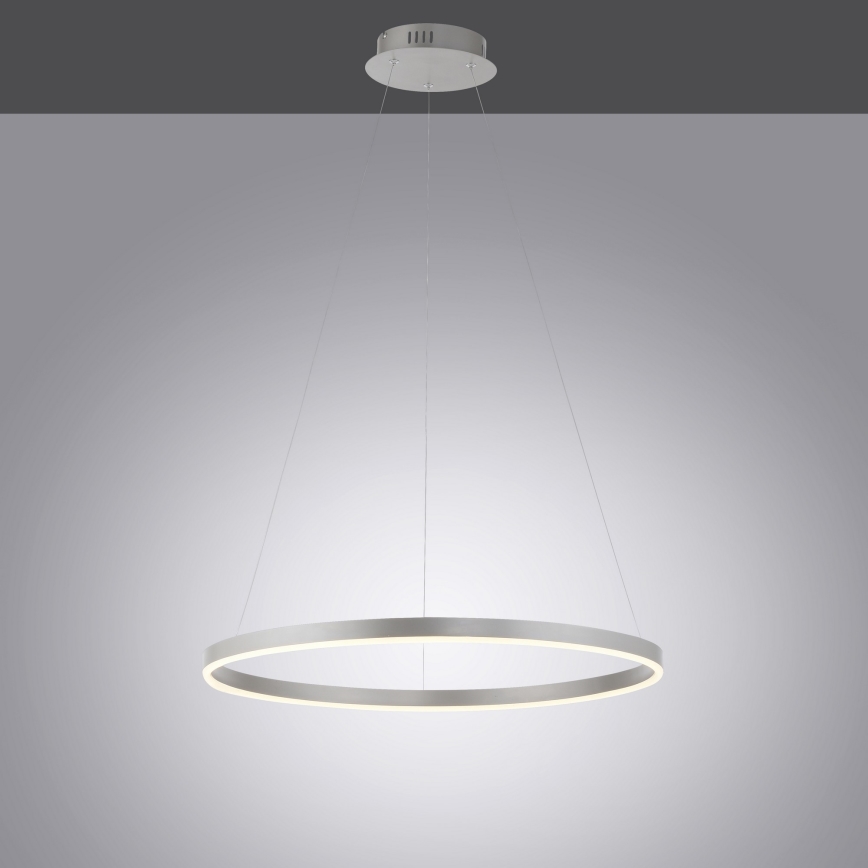 Leuchten Direkt 15394-95 - Suspension filaire à intensité variable RITUS LED/30W/230V chrome mat