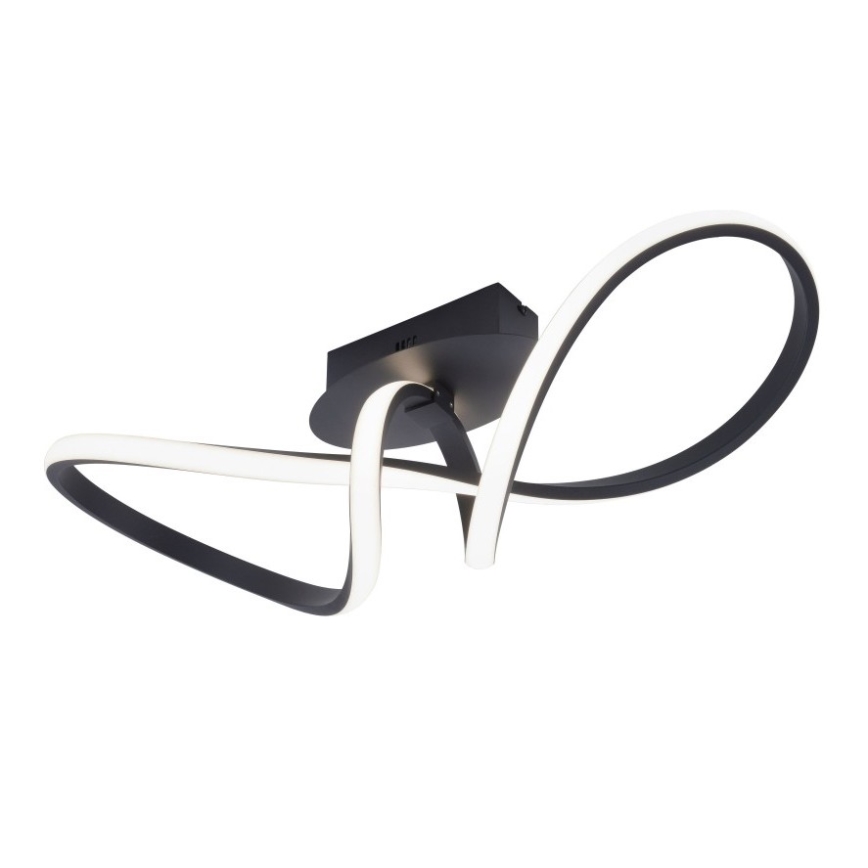 Leuchten Direkt 15403-18 - Dimbare LED Hanglamp voor Oppervlak Montage MARIA LED/16W/230V zwart