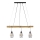 Leuchten Direkt 15526-79 - Hanglamp aan een koord SPRING 3xE27/40W/230V eucalyptus