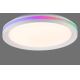 Leuchten Direkt 15544-16 - Plafonnier à intensité variable LED RGB RIBBON 15W/230V + télécommande