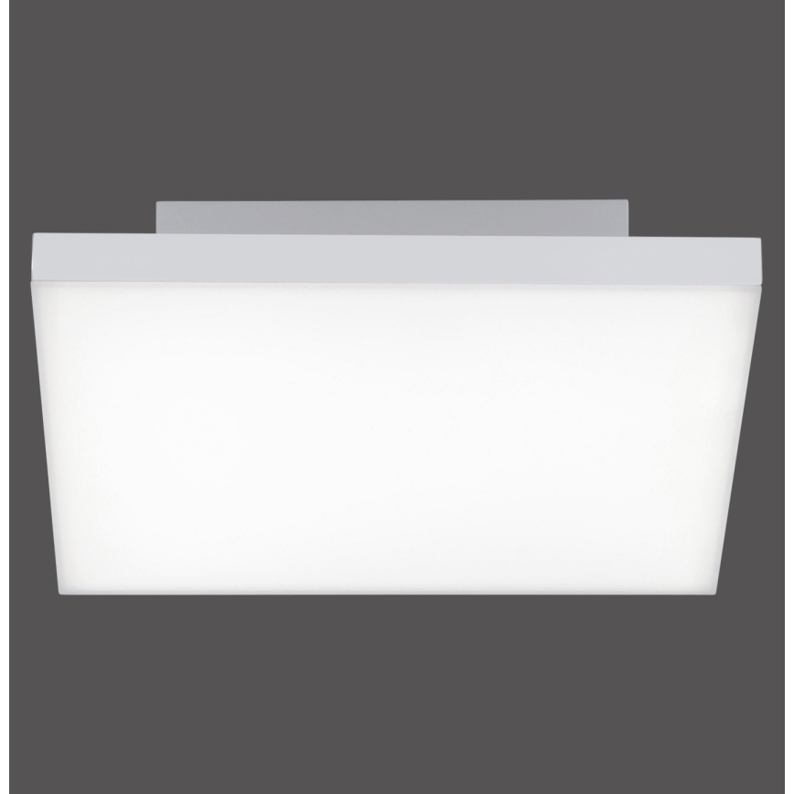 WayLuoung Plafonnier LED Carré, Dimmable Avec Télécommande, Lampe Plate  48W / 50 * 50cm, Plafonnier Moderne Noir Blanc 2700K-6500K