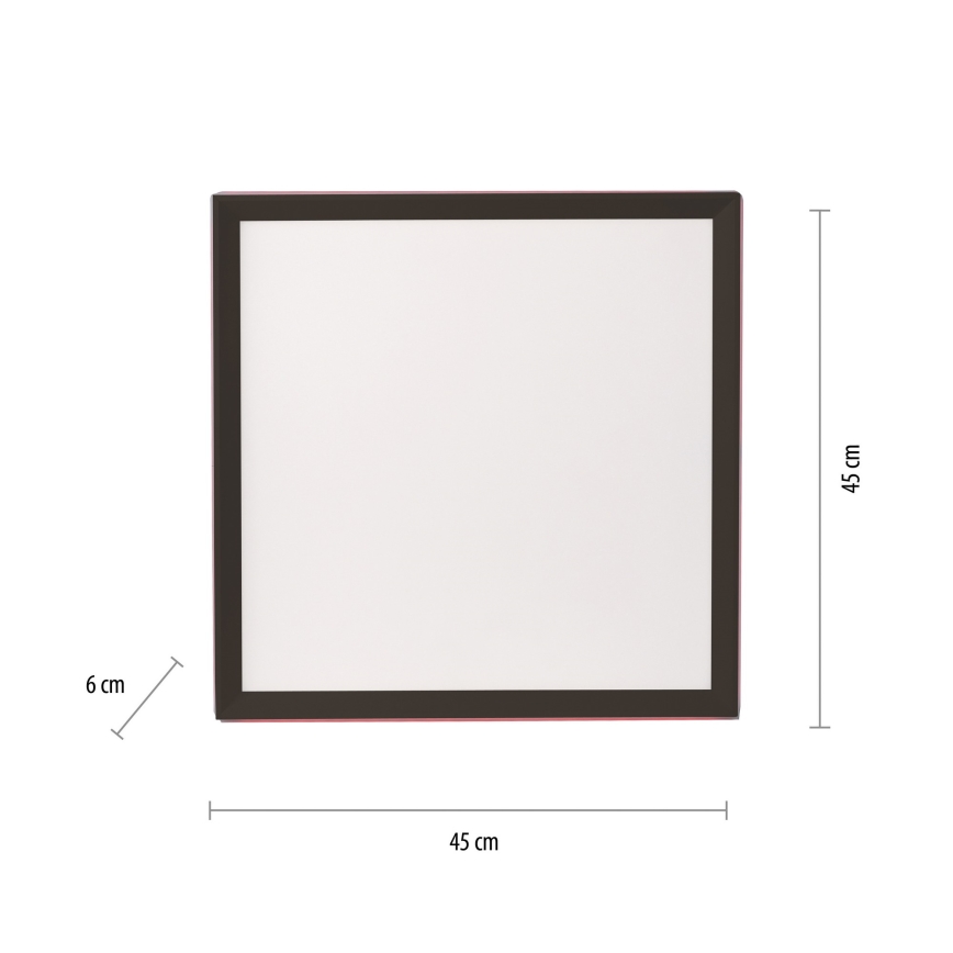 Leuchten Direkt 15556-18 - RGBW dimbare plafondlamp GALACTICA LED/32W/230V 2700-5000K + afstandsbediening