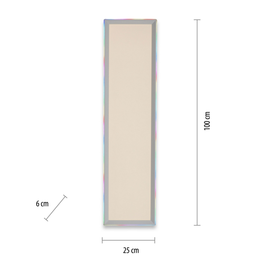 Leuchten Direkt 15557-16- Dimbare LED RGB Plafond Lamp GALACTICA 40W/230V