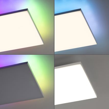 Leuchten Direkt 15561-16 - Dimbare LED RGB Plafond Lamp CONRAD LED/27W/230V + afstandsbediening