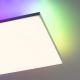 Leuchten Direkt 15561-16- Plafonnier à intensité variable LED RGB CONRAD 27W/230V+ Télécommande