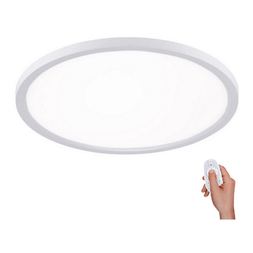 Leuchten Direkt 15571-16 - Dimbare LED Plafond Lamp FLAT LED/23,5W/230V 2700-5000K + afstandsbediening