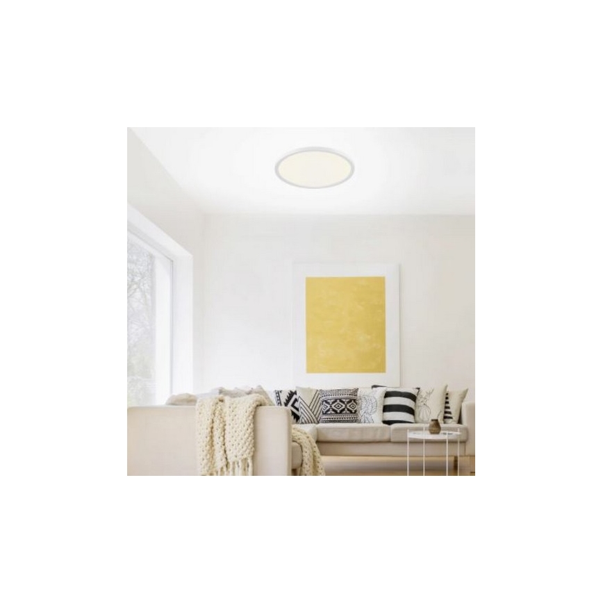 Leuchten Direkt 15571-16 - Dimbare LED Plafond Lamp FLAT LED/23,5W/230V 2700-5000K + afstandsbediening
