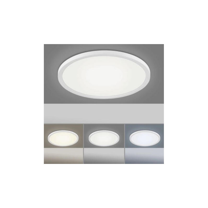 Leuchten Direkt 15571-16 - Dimbare LED Plafond Lamp FLAT LED/23,5W/230V 2700-5000K + afstandsbediening