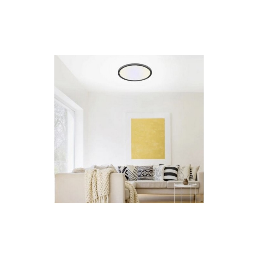 Leuchten Direkt 15571-18 - Dimbare LED Plafond Lamp FLAT LED/23,5W/230V 2700-5000K + afstandsbediening