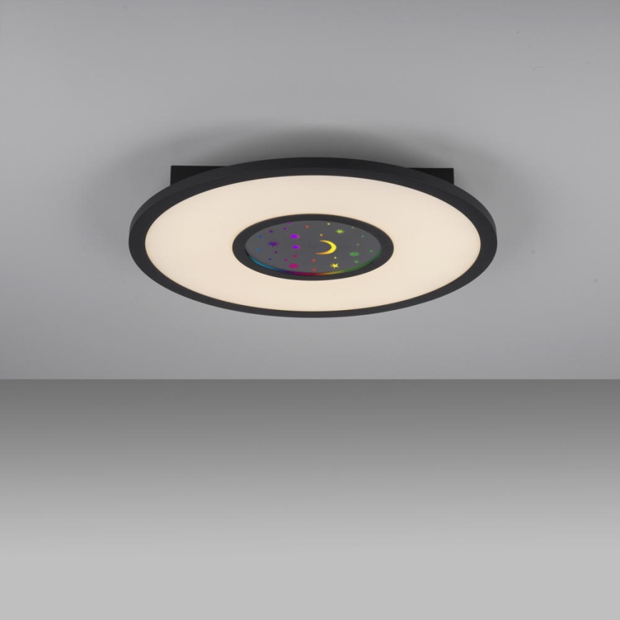 Leuchten Direkt 15572-18 - LED RGBW dimbare plafondlamp ASTRO LED/17,5W/230V 2700-5000K + afstandsbediening