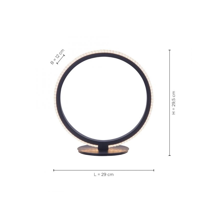 Leuchten Direkt 15612-18 - LED Tafel Lamp MUSA LED/11W/230V