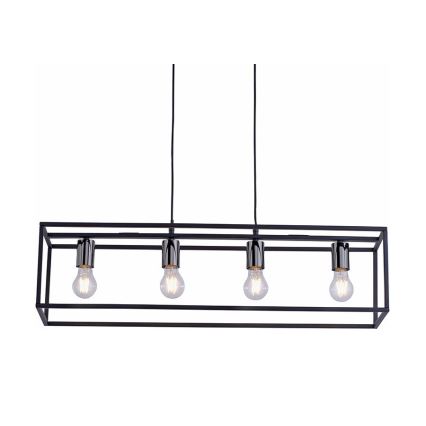 Leuchten Direkt 15854-18 - Hanglamp aan een koord FABIO 4xE27/60W/230V