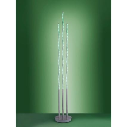 Leuchten Direkt 16268-55 - LED RGB dimbare vloerlamp WAVE LED/31W/230V + afstandsbediening