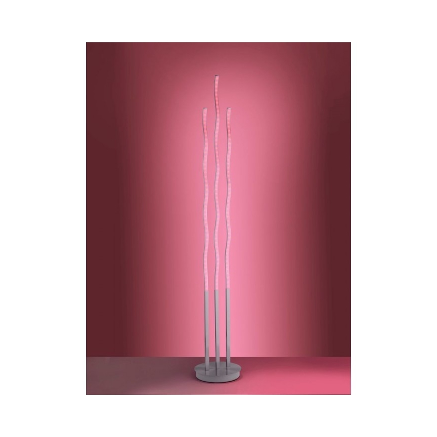 Leuchten Direkt 16268-55 - LED RGB dimbare vloerlamp WAVE LED/31W/230V + afstandsbediening