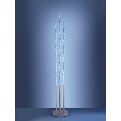 Leuchten Direkt 16268-55 - LED RGB dimbare vloerlamp WAVE LED/31W/230V + afstandsbediening