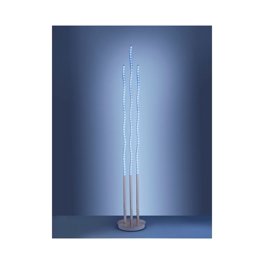 Leuchten Direkt 16268-55 - LED RGB dimbare vloerlamp WAVE LED/31W/230V + afstandsbediening