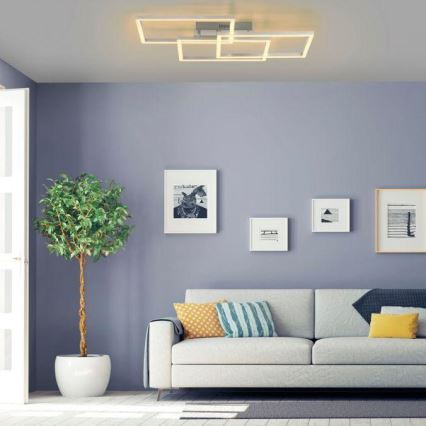 Leuchten Direkt 16431-55 - Dimbare LED RGB kroonluchter MAXI LED/27W/230V + afstandsbediening