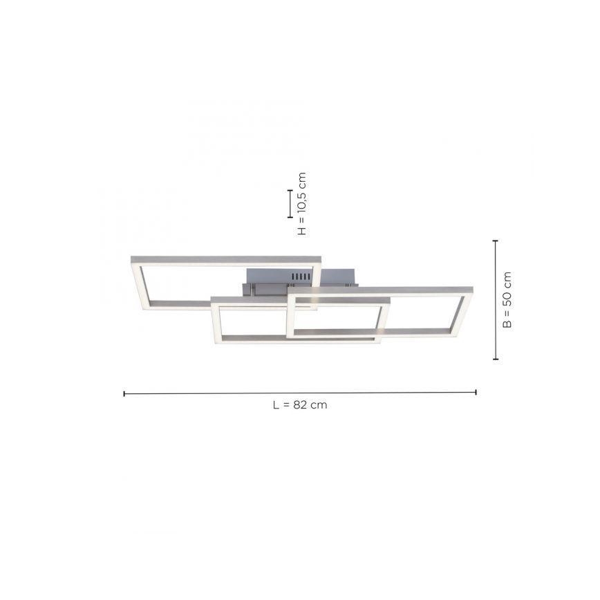 Leuchten Direkt 16431-55 - Dimbare LED RGB kroonluchter MAXI LED/27W/230V + afstandsbediening