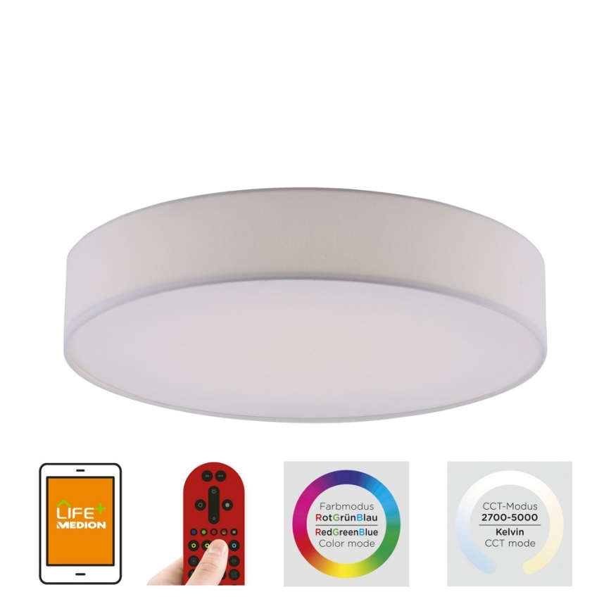 Leuchten Direkt 18428-16 - LED RGB Dimlicht + afstandsbediening LOLA LED/32W/230V Tuya + AB