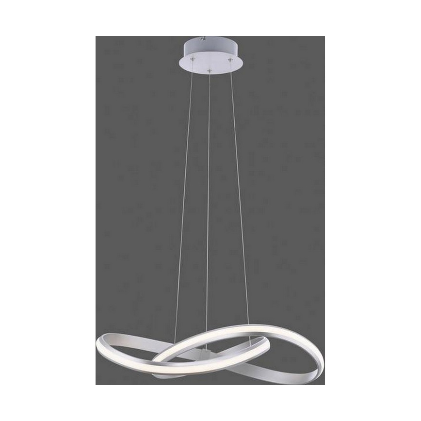 Leuchten Direkt 18432-55 - Dimbare LED RGB Hanglamp aan een koord MELINDA LED/28W/230V
