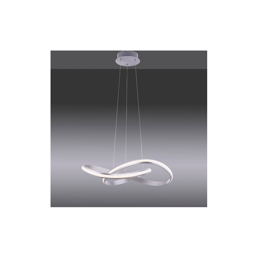 Leuchten Direkt 18432-55 - Dimbare LED RGB Hanglamp aan een koord MELINDA LED/28W/230V